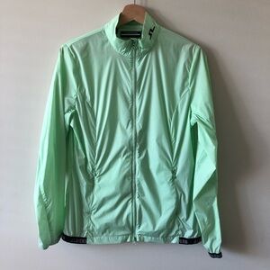 J. Lindeberg Tenley FZ Outerwear Wind Jacket Golf Apparel